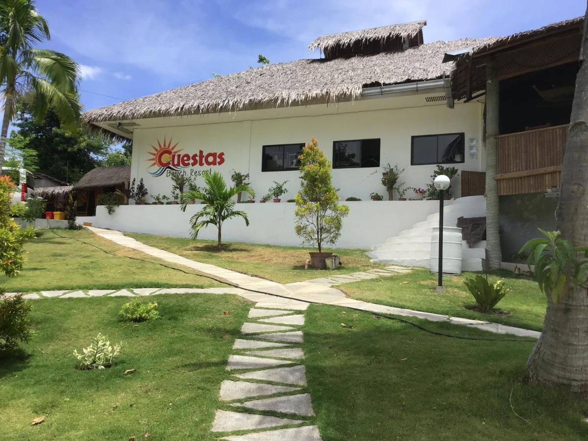 Cuestas Beach Resort And Restaurant Badian Eksteriør billede