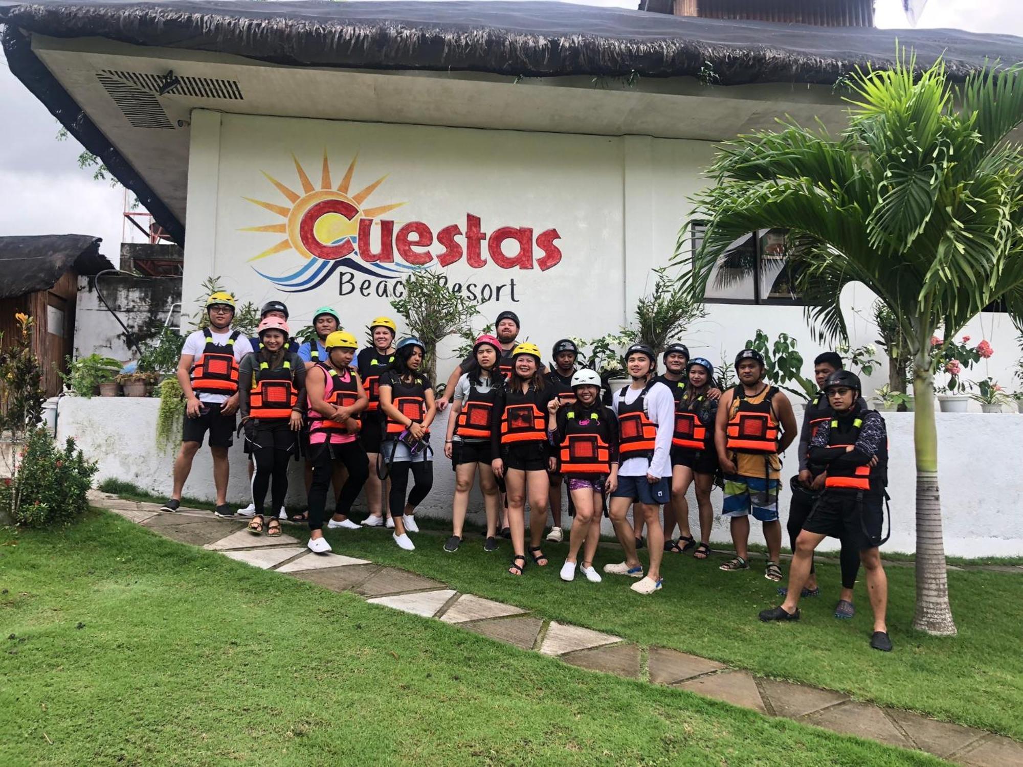 Cuestas Beach Resort And Restaurant Badian Eksteriør billede