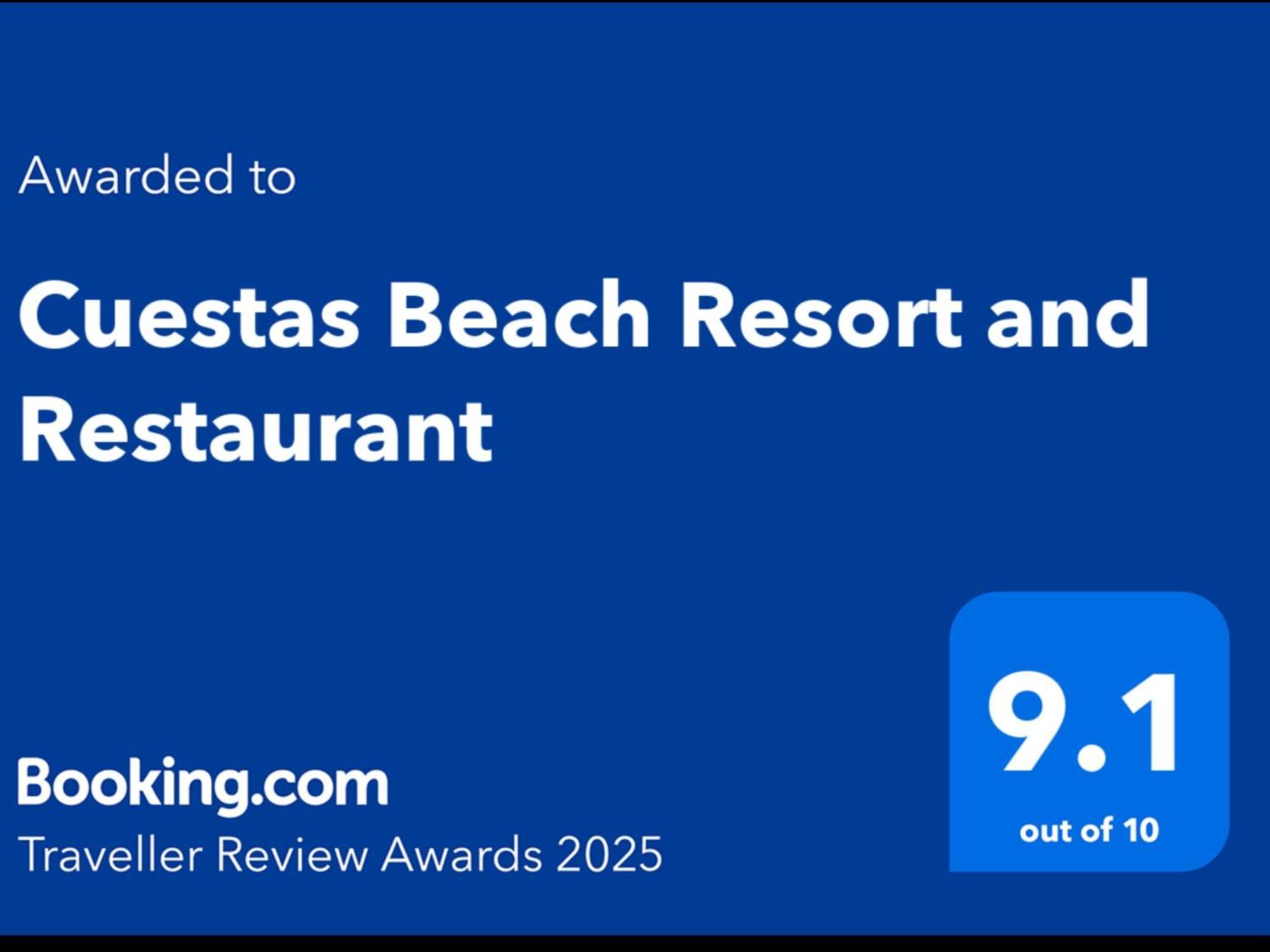 Cuestas Beach Resort And Restaurant Badian Eksteriør billede